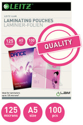 Lamineerhoes Leitz iLAM A5 2x125micron EVA - afbeelding 3