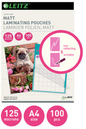 Lamineerhoes Leitz iLAM A4 2x125micron EVA Mat - afbeelding 3