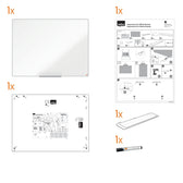 Whiteboard Nobo Impression Pro 90x120cm staal - afbeelding 4