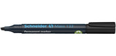 Viltstift Schneider Maxx 133 schuin 1-4mm zwart - afbeelding 6