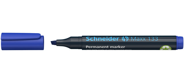 Viltstift Schneider Maxx 133 schuin 1-4mm blauw