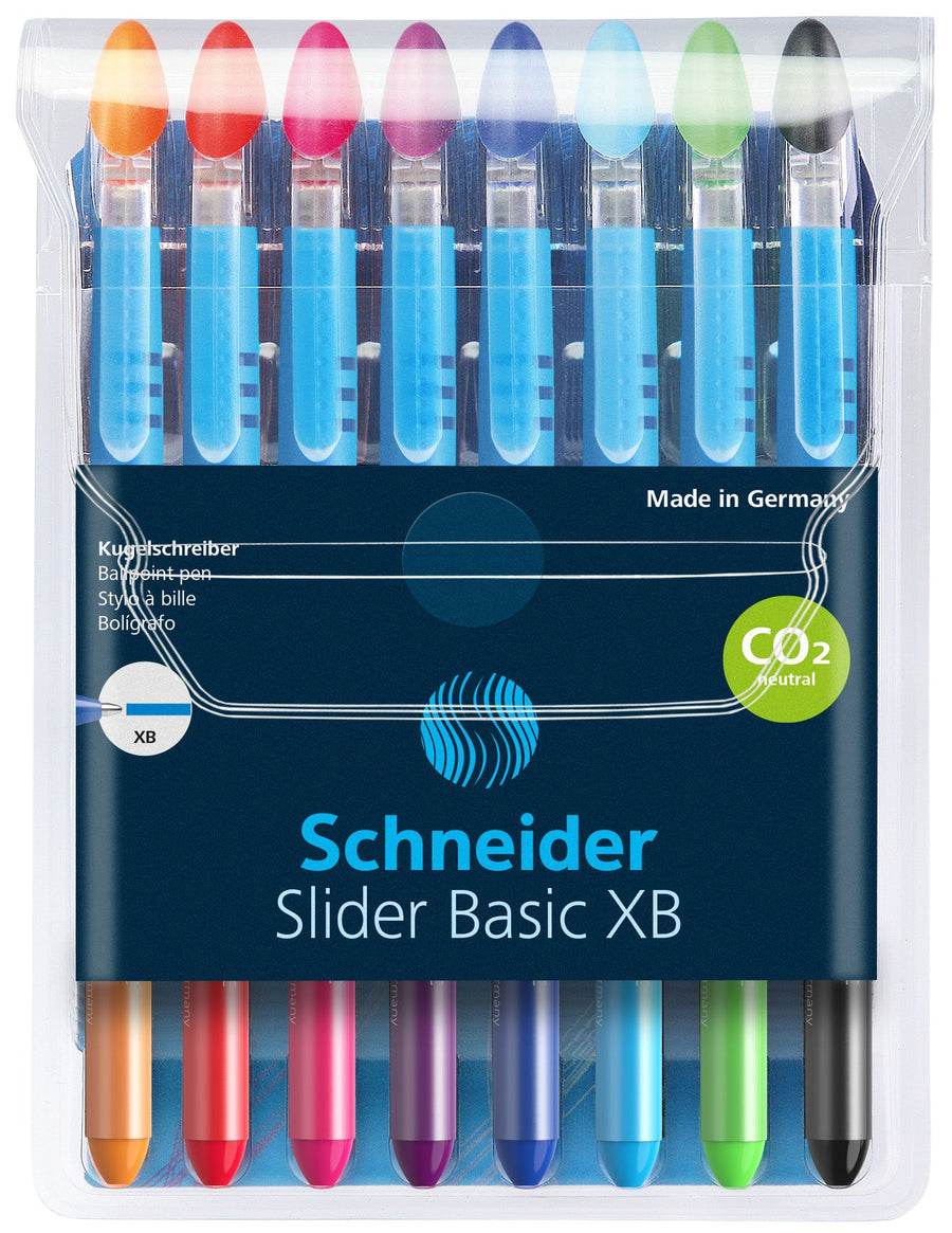 Rollerpen  Slider Basic Colours XB 8st assorti