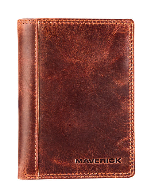 Portefeuille Mav The Original geldvk RFID bruin