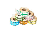 Etiket Rillprint heavy groen - afbeelding 2