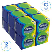 Facial tissues Kleenex kubus 3laags 56 vel wit - afbeelding 2