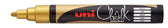 Krijtstift Uni-ball rond 1.8-2.5mm goud
