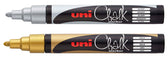 Krijtstift Uni-ball rond 1.8-2.5mm goud - afbeelding 2