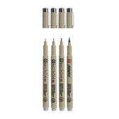 Fineliner Sakura Pigma Micron lichtgrijs 4 maten - afbeelding 3