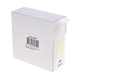 Etiket Rillprint 25mm 500st op rol wit - afbeelding 2