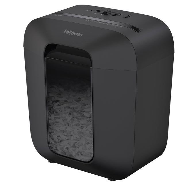 Papiervernietiger Fellowes LX25 4x37mm zwart