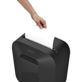 Papiervernietiger Fellowes LX25 4x37mm zwart - afbeelding 5