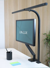 Bureaulamp Unilux Strata led tafelklem zwart - afbeelding 7
