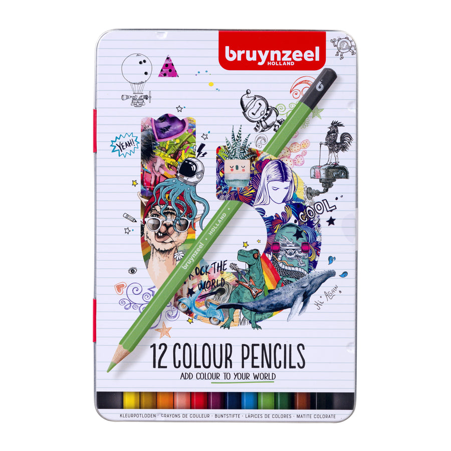 Kleurpotlood Bruynzeel 12 stuks