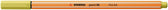 Fineliner STABILO point 88/67 F mosterd - afbeelding 7