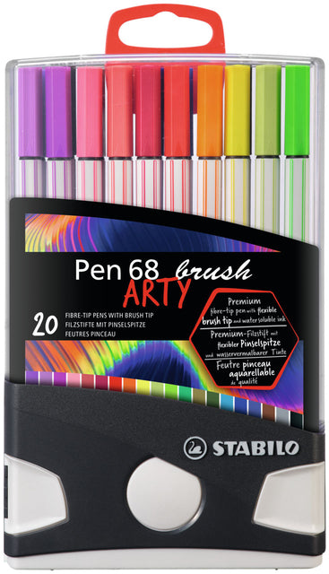 Brushstift STABILO Pen 68/20 Arty 20st assorti