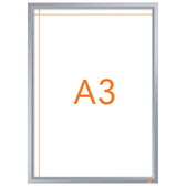 Kliklijst Nobo Impression Pro A3 zilver - afbeelding 2