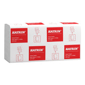 Handdoek Katrin 3laags 240x320mm 25x90 vel wit