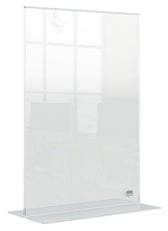 Infobord Nobo Premium Plus A4 acryl vrijstaand