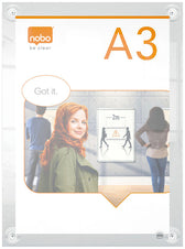 Infobord Nobo Premium Plus A3 acryl verplaatsbaar - afbeelding 2