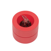 Papercliphouder MAUL pro recycled Ø73x60mm rood - afbeelding 4