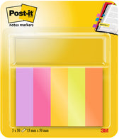 Markeerstrook Post-it 670-5-TFEN 15x50mm Energetic