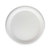 Bord IEZZY 260mm suikerriet pfas-vrij wit 50st wit