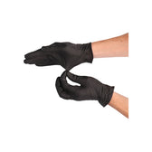 Handschoen CMT L soft nitril zwart - afbeelding 7