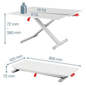 Zit-sta bureau Leitz Ergo Cosy met schuiflade - afbeelding 4