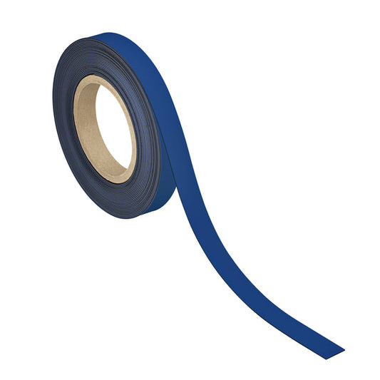 Magneetband MAUL schrijfbaar 10mx20x1mm blauw