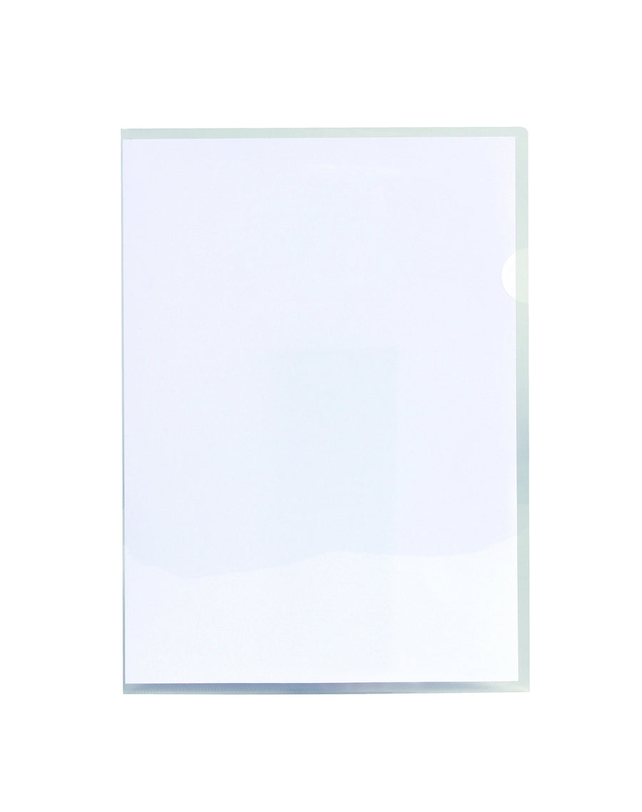 Insteekmap L-model Quantore A4 PP 0.14mm glad 25st