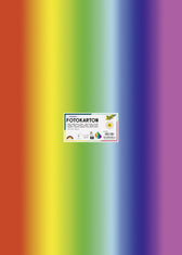 Fotokarton Folia 2z 50x70cm 300gr regenboog