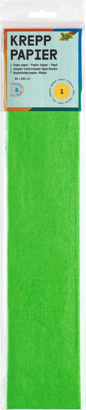 Crêpepapier Folia 250x50cm nr140 kerstgroen