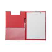 Klembordmap MAUL poly A4 staand PP-folie rood - afbeelding 4
