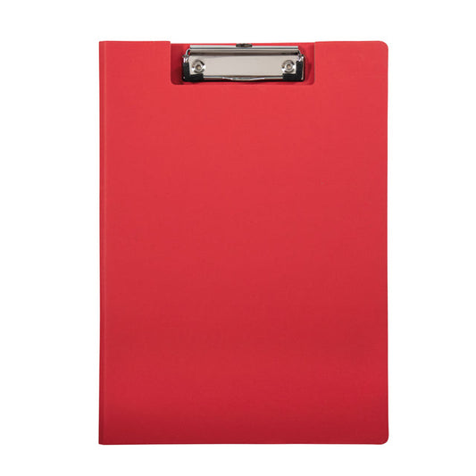 Klembordmap MAULbalance A4 karton rug 8mm rood