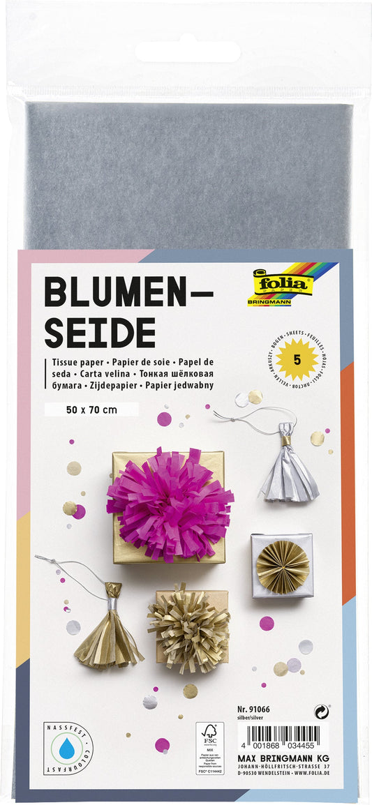 Zijdevloeipapier Folia 50x70cm 20gr nr66 zi 5vel
