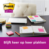 Memoblok  Post-it 622 Super Sticky Carnival - afbeelding 5