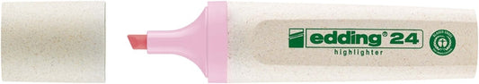 Markeerstift edding 24 Eco 2-5mm pastel roze