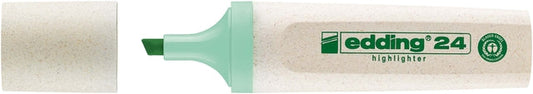 Markeerstift edding 24 Eco 2-5mm pastel groen