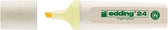 Markeerstift edding 24 Eco 2-5mm pastel geel