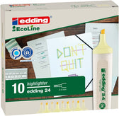 Markeerstift edding 24 Eco 2-5mm pastel geel - afbeelding 6