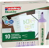 Markeerstift edding 24 Eco 2-5mm pastel violet - afbeelding 6