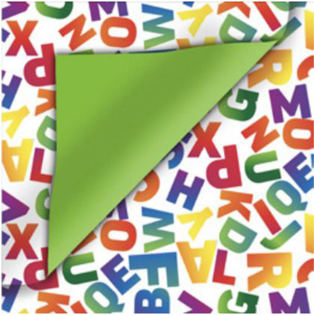 Tijdschriftenzak Special Wrap 25x4x34cm letters