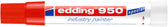 Viltstift edding 950 pasta rond 10mm rood - afbeelding 2