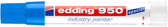 Viltstift edding 950 pasta rond 10mm blauw - afbeelding 2