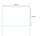 Etiket Qbasic A4 1.000 vel 210x148mm 2000 labels - afbeelding 5