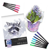 Tekenblok Oxford Marker A4 15 vel - afbeelding 7