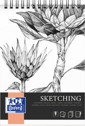 Tekenblok Oxford Sketching A4 50 vel spiraal