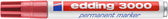 Viltstift edding 3000 rond 1.5-3mm karmijnrood - afbeelding 2