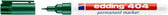 Viltstift eddING 404 rond 0.75mm groen