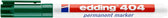 Viltstift eddING 404 rond 0.75mm groen - afbeelding 2